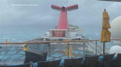 Video Cruise ship battered by storm off South Carolina - ABC News