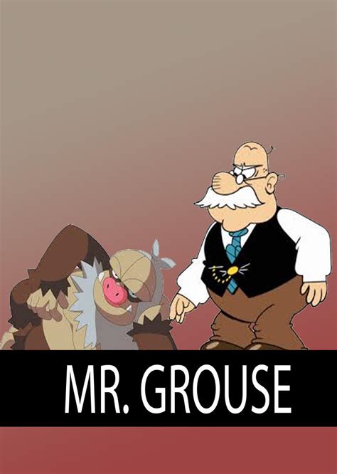 Loud House Pokemon Cards: Mr. Grouse by MrYoshi1996 on DeviantArt