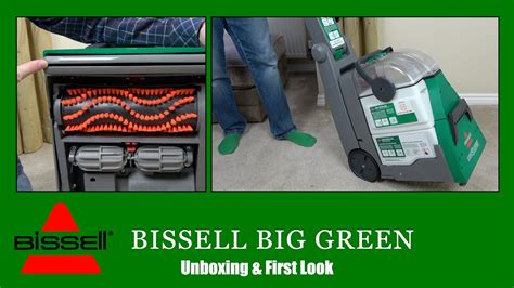 Bissell Big Green Clean Machine Unboxing & First Look - YouTube