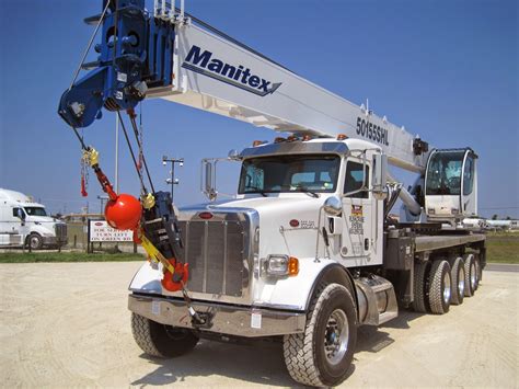 Boom Truck Sales & Rental: (5) 50 Ton Manitex Boom trucks available for Rental or Sale ...