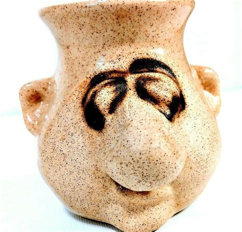 Vintage Peter Petrie Snot A Mug Pottery Egg Separator Signed Bottom #PeterPetrie #Eclectic in ...