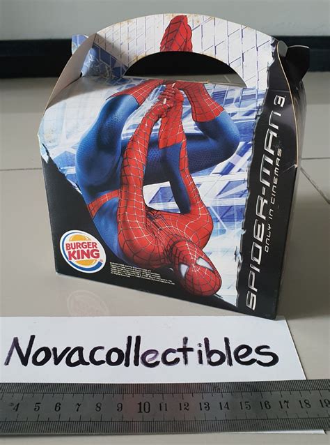 Spider-man 3 Spiderman Movie Burger King Toy MISB, Hobbies & Toys, Toys & Games on Carousell