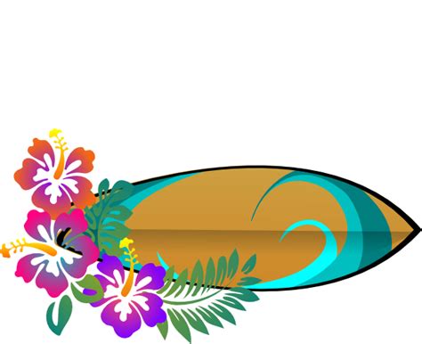 Hawaiian luau tiki flowers clipart clipart kid 7 – Clipartix