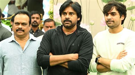 Pawan Kalyan’s new film OG with Sujeeth officially launched. See pics ...