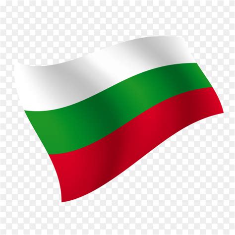 Bulgaria flag waving vector on transparent background PNG - Similar PNG