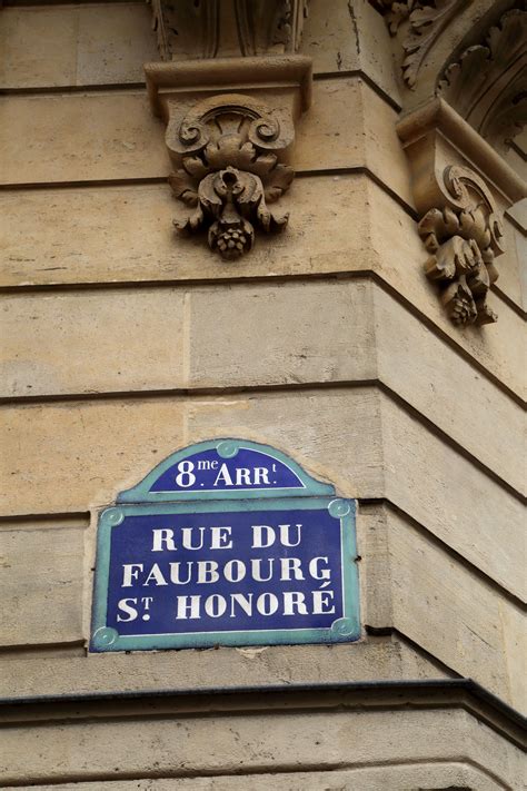 Rue du Faubourg Saint-Honoré, Paris, world's most luxurious & fashionable street thanks to ...