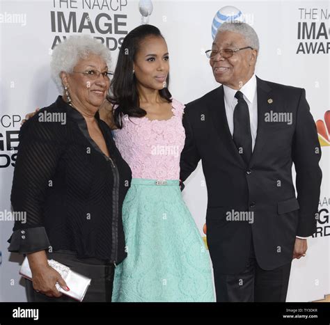 Kerry washington and parents hi-res stock photography and images - Alamy