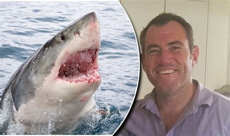 Shark attack survivor shares HORRIFIC photos of his injuries | Express ...