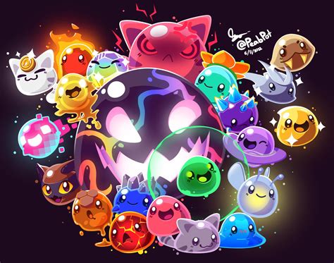 Drew all the main slimes from Slime Rancher 💜 : r/slimerancher