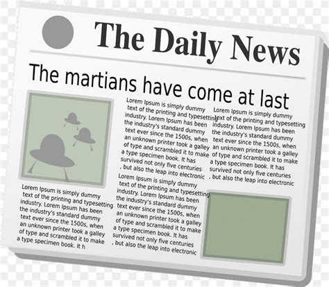 Newspaper Headline Clip Art, PNG, 823x720px, Newspaper, Article ...