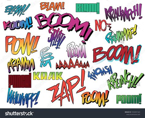 Onomatopoeia In Comic Strips