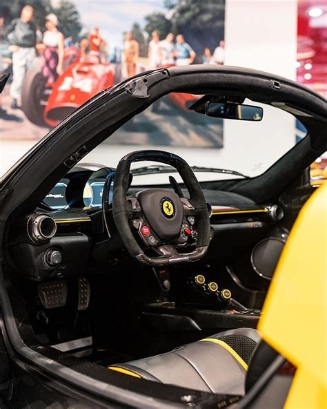 The interior of the LaFerrari Aperta is pretty special! #ferrari # ...