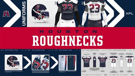 XFL's Houston Roughnecks uniforms revealed for 2023 season