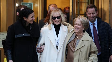 Donald Trump: E Jean Carroll leaves court after being awarded $83.3m in defamation case | US ...