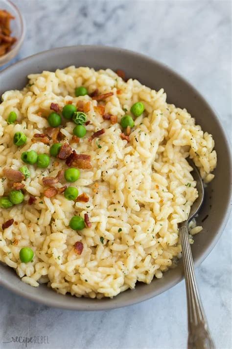 Easy Instant Pot Risotto - ULTRA creamy! - The Recipe Rebel