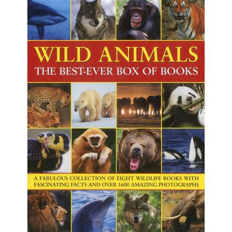 Barbara Taylor - WILD ANIMALS THE BEST-EVER BOX OF BOOKS - Antic Exlibris