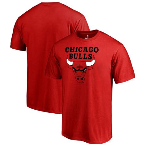 Men's Fanatics Branded Red Chicago Bulls Big & Tall Primary Logo T-Shirt