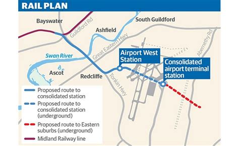 Australia unveils plans for $2B Perth Airport rail link