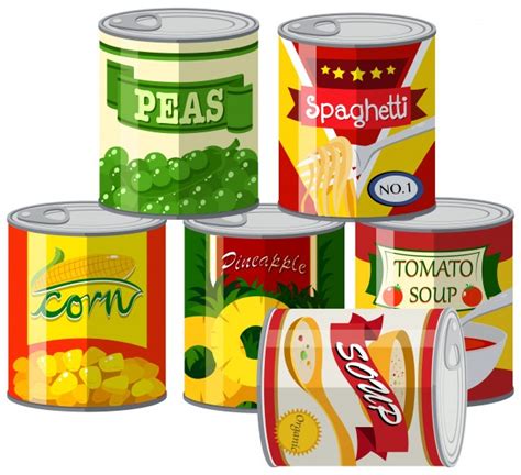 Vector Canned Food Clipart Clipart Best Clipart Best | The Best Porn ...