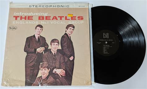 popsike.com - Introducing THE BEATLES Vinyl LP Album VJLP 1062 Vee-Jay SR 1062 Stereo BEAT ...