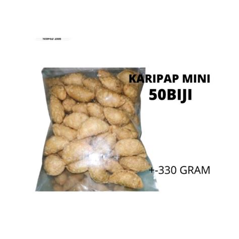 KARIPAP MINI SAMBAL IKAN/KARIPAP MURAH/KUIH VIRAL/KUIH SEDAP | Shopee Malaysia