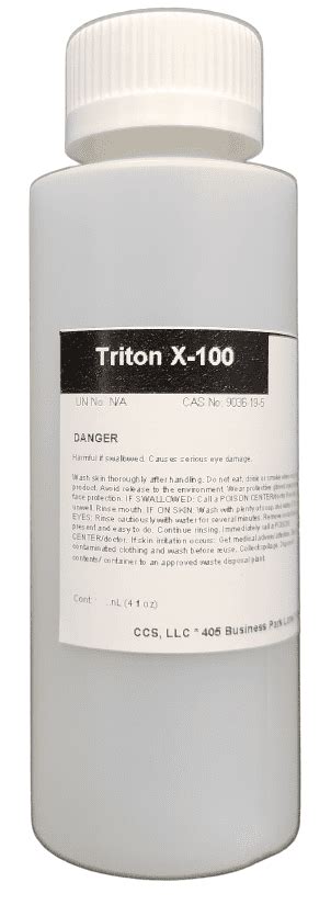 Triton X-100 Surfactant - Consolidated Chemical