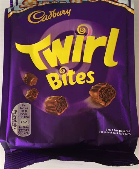 Cadbury Twirl Bites Bag 95g – Jolly Grub