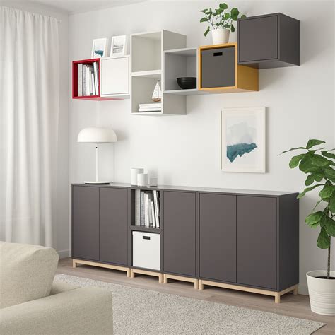 IKEA - EKET Storage combination with legs multicolor 1 Small Space ...