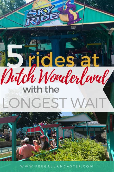 5 Dutch Wonderland Rides with the Longest Wait - Frugal Lancaster