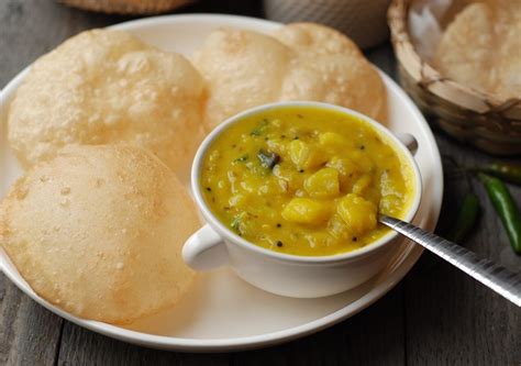 Puri Bhaji - Foodlands Restaurant