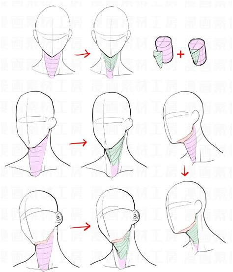 Pin by mochi on 顔 参考 | Drawing tutorial, Drawing heads, Figure drawing