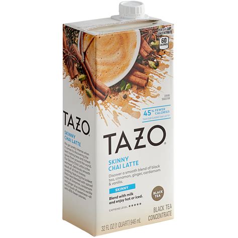 Tazo 32 fl. oz. Skinny Chai Tea Latte 1:1 Concentrate