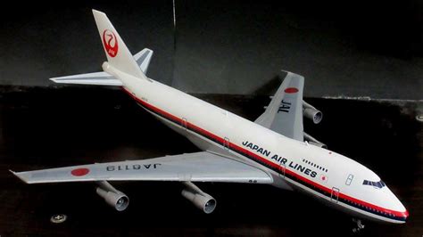 御巣鷹山の記憶を永遠に 塗装組立完成品 B747 日本航空 JA8119 1/200サイズ(新品)のヤフオク落札情報