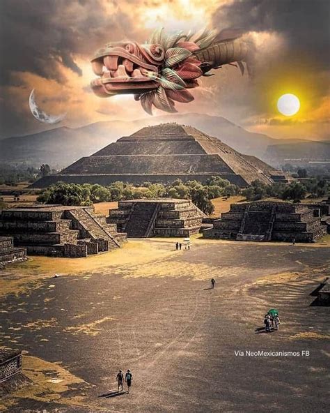 Quetzalcóatl, la leyenda de la Serpiente emplumada | Teotihuacán, Arte oscuro bello, Obras de ...