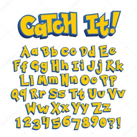 Pokemon style game alphabet font ... | Fonts alphabet, Pokemon letters, Pokemon font