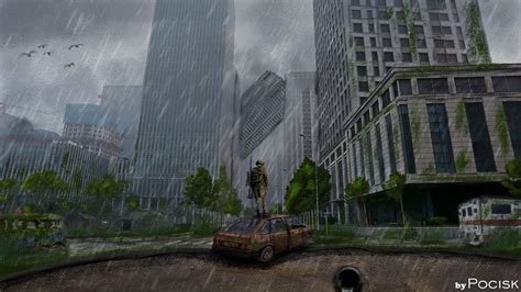 Post apocalyptic city concept art by PociskXd on DeviantArt