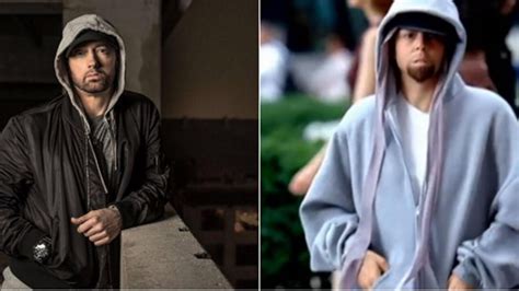 Eminem looks like Mariah Carey when she dressed up as him in the ...