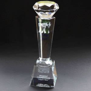 Glass awards engraved - Awards In Glass