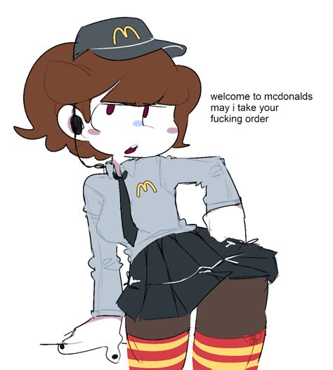 HappyLikeAwall dressed of MC Donald's by Drawname on DeviantArt