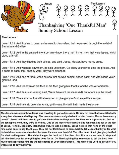 Church House Collection Blog: Thanksgiving Lesson for Children's Church