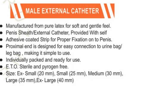 Urinary Catheter Sizes Condom Catheter, Foley Size Charts, 58% OFF