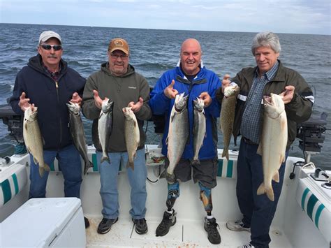 Lake Ontario Fishing Charter 05/21/2017 - TK Charters