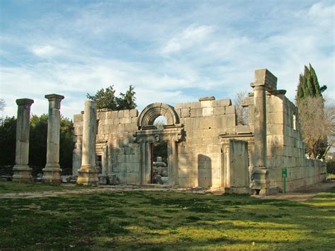 Kfar Bar'am Synagogue (Illustration) - Ancient History Encyclopedia