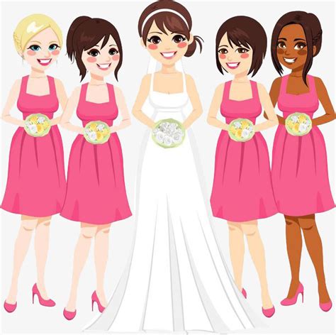 cartoon bridesmaid clip art 20 free Cliparts | Download images on ...