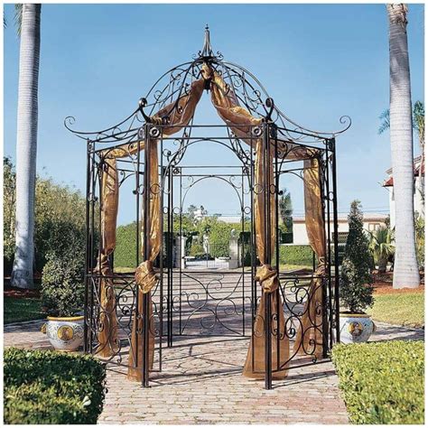 34 Metal Gazebo Ideas To Enhance Your Yard And Garden With Style