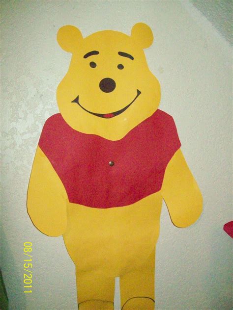 Winnie the Pooh Craft | Winnie the pooh, Pooh, Winnie