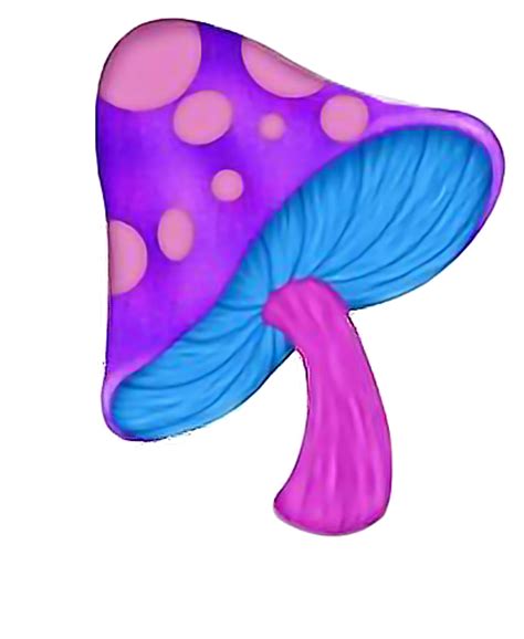 Download Psychedelic Mushroom Trippy Shroom Ftestickers Freetoed - Transparent Trippy Mushroom ...