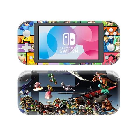 Super Smash Bros Skin Sticker Decal For Nintendo Switch Lite Console ...