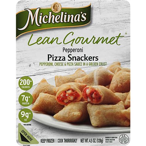 Michelina's Pizza Snackers, Pepperoni 4.5 oz | Pizza Rolls & Pockets | Price Cutter