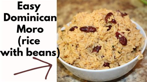 Dominican moro |Rice with beans|Recipes with Ros Emely - YouTube